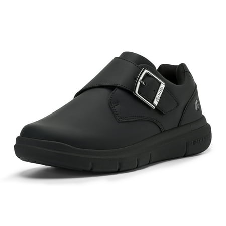 FitVille Extra Wide Mens Casual Oxford Shoes Diabetic Shoes for Men Swollen Foot, Black, 11 x-Wide