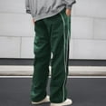 thumbnail image 4 of PIMSSY Men Pants Casual Pants For Style Relaxed Fit Athletic Wide Leg Pants Straight Leg Pants Male Breathable Solid Color Slacks, 4 of 8