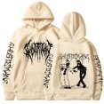 thumbnail image 3 of Ghostemane-Sudadera con capucha y estampado de doble cara para hombre, ropa de calle masculina de estilo Hip Hop, de Metal y Rock, de gran tamaño, estilo gótico, 3 of 5