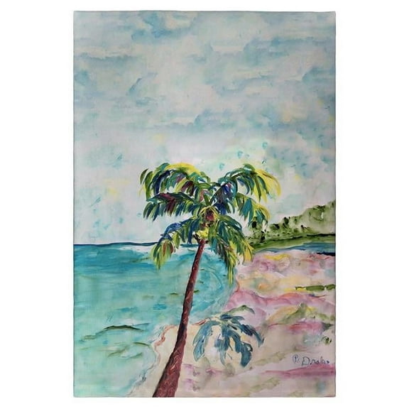 Betsy Drake GT1385 Palm & Coast Guest Towel