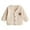 B-1064Beige, variant on MEZZALL Kids Baby Girls Knit Cardigan Sweater Long Sleeve Outerwear Soft Casual Jacket Long Sleeve Tops For Toddler Autumn Solid Color Breathable Child Clothes