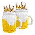 thumbnail image 2 of Accessoires de Fête Gonflables Glace Servant Buffet Bar Boisson Alimentaire Récipient de Salade Portable Pliable Plateau de Service, 2 of 8
