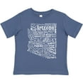thumbnail image 3 of Inktastic Arizona Word Salad- State Outline Boys or Girls Toddler T-Shirt, 3 of 5