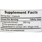 Pomegranate Extract 250 mg 120 Count by Puritans Pride