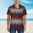 thumbnail image 4 of Lsque fall leaf Element pattern Hawaiian Shirt for Men, Unisex Summer Beach Casual Short Sleeve Button Down Shirts-Medium, 4 of 9