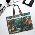 thumbnail image 6 of Pofeuu Baroque Floral Still Life Print Laptop Bag Carrying - Computer Bag Laptop Case Shoulder Slim Work Travel, 6 of 8