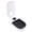 Black, variant on Riousery Automatic Pet Feeder Timed Maintain Freshness Dry Wet Food Dispenser Bowl for Cats and Dogs, Smart Programmable Timer, Pink, 9.84 inches / 25 cm