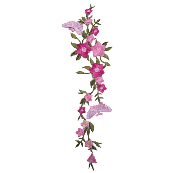 Parche floral bordado a mano: 10 estilos, diseño para planchar o coser, decorativo para ropa, bolsos y reparación de vaqueros