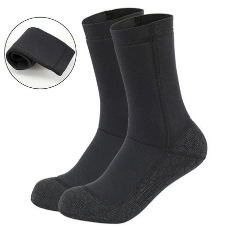 

GLFSIL 3mm Diving Socks Scuba Snorkeling Socks Non-Slip Beach Swim Surf Warm Boots Sock