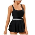 thumbnail image 2 of XIYON Bikini Sets For Women Backless Split Swimming Dress Beach Swimsuit Summer Beach Vacation Bathing Suits, 2 of 8