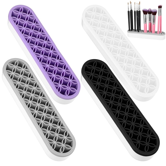 Soporte para brochas de maquillaje MAQUITA Silicone Multicolor x4