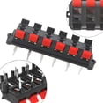 thumbnail image 3 of lanema Moisture Resistance Black Speaker Terminal Strip Block Awg 24-16 Wire Range Speaker Terminal Strip Block Accessories, 3 of 10