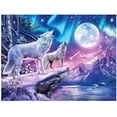 thumbnail image 1 of Diamond Painting - 30x40cm - Wolf Multicolor, 1 of 3