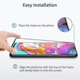 thumbnail image 3 of 2pack Samsung Galaxy A70 Full Coverage Screen Protector Tempered Glass, 3 of 5