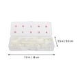 thumbnail image 2 of 1000pcs Fresh Style Nail Tips Nail Cover Stiletto Fingernail for Nail Art Design, 2 of 9