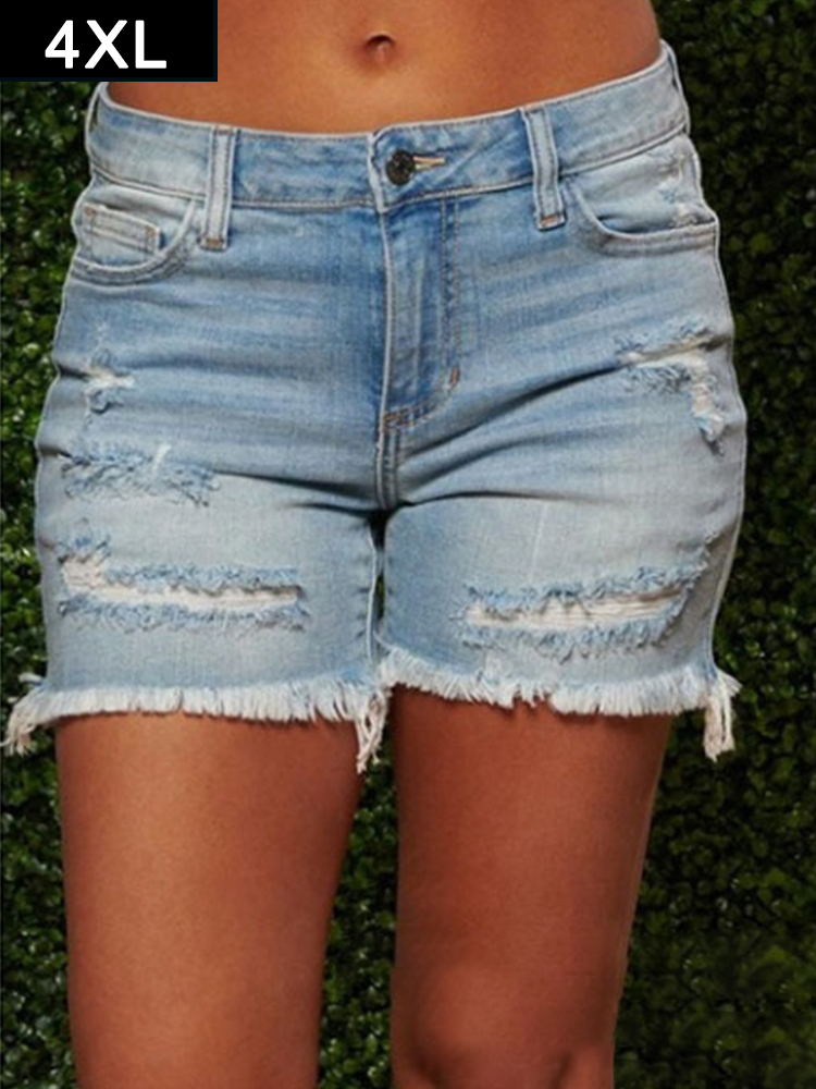 walmart womens blue jean shorts