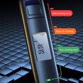 thumbnail image 4 of Amdohai Portable Breathalyzer Non- Tester High Accuracy USB Rechargeable Breath Detector with Digital LED Screen Three Levels Indicator, 4 of 7
