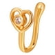 thumbnail image 1 of Xihbxyly En venta Anillos de nariz con clip para mujeres, aro de nariz sin perforación, manguito de nariz ajustable, 1 of 1
