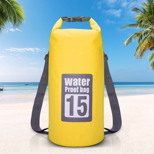 15/30L Boating Water Bag Inflatable Drifting Rafting Bag for Outdoor Camping