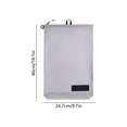 thumbnail image 3 of Nylon Travel Packing Bag Large Size, Waterproof Luggage Organizer Pouch with Zipper, Clothing Storage Cube for Suitcase Travel Home, Gray, 18.1x9.7 Inches, 3 of 6