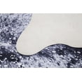 thumbnail image 6 of MDA Home Rio White/Black/Silver Printed Microfiber Area Rug - 6'2" x 8', 6 of 6