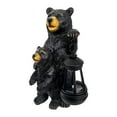thumbnail image 2 of Bear Family Garden Statue with Lantern, Outdoor Decorative Resin Sculpture, Waterproof Yard Ornament for Patio, Lawn, Porch, and Home Decor, 2 of 5