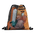 thumbnail image 1 of Bolsa con cordón para hombre, motosierras, anime, natación, gimnasio, 39 x 32 cm, 1 of 2