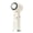 White, variant on Foldable Cooling Fan, High Speed Rechargeable Portable Air Cooler, Ultra Quiet Collapsible Blower, Lightweight Wind Device for Outdoor Travel, Camping, Office & Household Summer Use
