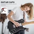 thumbnail image 4 of 1 Ensemble Pince Guitare Modifiée Pince Portable Guitare Exquise Capo avec Pick, 4 of 9