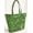 Green, variant on Hummingbirds Tote Bag (Small Oval Tote) (Blue)