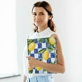 thumbnail image 6 of FORMRS 3 Ring Binder 1.5 inch with Pockets Set of 2 Clip Board 200 Sheets Capacity, Lemon Checkered, 6 of 8