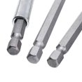 thumbnail image 4 of Woeilo Drill Bit Extension 3 PCS Quick Release Magnetic Drill Bit Holder with 14” Hex Shank, Drill Bit Extender YS-3, 4 of 5