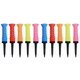 thumbnail image 1 of Tee de golf elástico 83 mm Tee de golf de silicona Golf Limited Ball Tee Suministros de golf 5 piezas, 1 of 5