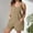 Khaki, variant on Fnochy Cyber of Monday Jumpsuit For Women Clearance Items Plus Size Fashion Summer Solid Casual Sleeveless Suspender Short