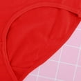 thumbnail image 4 of KHONTS Women's High Waisted Underwear Lace Seamless Panties Breathable Soft Stretch Full Coverage Red XL, 4 of 8