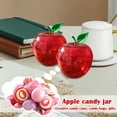 thumbnail image 5 of 12 Sets Apple Shaped Container, For Teacher Appreciation Gifts Graduation Back To School Party Decoration, Large Capacity Candy Jars With Greeting Card Ribbon For Festive, 5 of 5