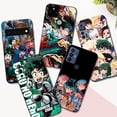thumbnail image 2 of Funda Para ZTE Blade 20 Smart L210 L8 Axon 11 SE 5G 11SE Teléfono Cubierta Trasera De Silicona Suave Negro Tpu My Hero Academia, 2 of 4