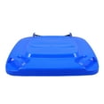 thumbnail image 3 of FRCOLOR Blue Plastic Trash Can Lid for Large Outdoor Waste Bin Replacement 50L, 3 of 11