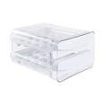 thumbnail image 1 of Birdeem Transparent 40 Storage Boxes, Double Layer Boxes, Drawer Style Preservation Boxes, Kitchen Refrigerator Boxes, Trays, 1 of 1