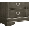 thumbnail image 4 of Glory Furniture Louis Phillipe TV Stand in Gray, 4 of 8