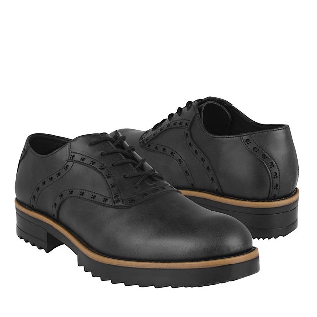 ZAPATOS CABALLERO STYLO 314008 SIMIPIEL NEGRO Stylo 314008