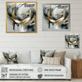 thumbnail image 4 of Designart "Soft Colors Marble Abstract IV" Abstract Marble Wall Art For Bathroom, 4 of 5