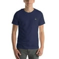 thumbnail image 5 of Classic Unisex T-Shirt with Small Embroidered Surfer Design - Premium Cotton, 5 of 10
