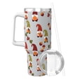 thumbnail image 2 of Pofeuu Cute Autumn Gnomes Print 40oz Ice Bully With Handle And Straw Stainless Steel Vacuum Insulated Cup And 2 In 1 Straw Lid, 2 of 8