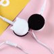 thumbnail image 4 of Gwong Electrónica Auriculares con forma de oreja de gato lindo con cable de 3,5 mm con auriculares de teléfono de música con micrófono, 4 of 6