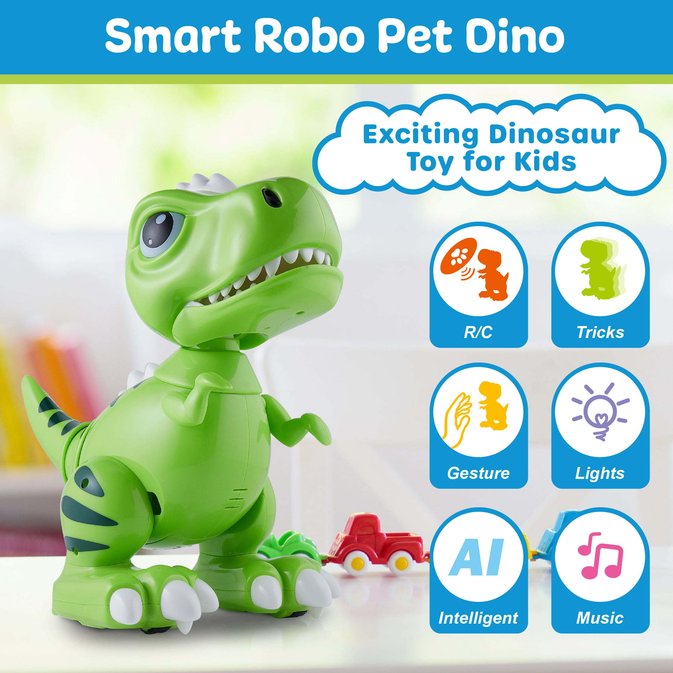 Someday robots will rule the world! But until they do, we have these  awesome dinosaur-robots to play with :p What would you call this dino-bot?, By Poki