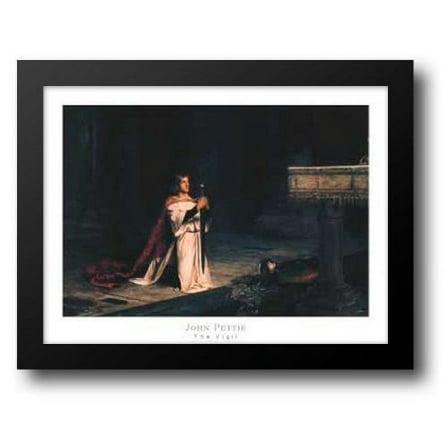 The Vigil 32x24 Framed Art Print by Pettie, John