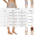 thumbnail image 3 of Horkkom Linen Shorts for Women Summer Solid Color Elastic Waist Shorts Casual Vacation Beach Shorts with Pockets L, 3 of 6