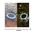 thumbnail image 4 of Luces solares para suelo, 8 luces LED solares para jardín, luces de disco, luces de paisaje impermeables para patio, pasarela, luz verde, 4 of 7