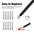 thumbnail image 2 of Puntas De Rotulador Para 2 Puntas De Lápiz Notables, 10 Piezas Con Herramienta De Extracción, Puntas De Repuesto De Lápiz Óptico Duradero, Rotulador Compatible Con Samsung Boox Pennote Air2 Plus, 2 of 4